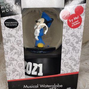 Disney's Mickey Mouse Graduate Class Of 2021 Musical Water Snow Globe